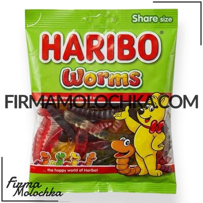 Желейки WORMS 200грам ТМ Харібо (30шт/ящ)