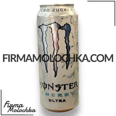Енергетичний напій МОНСТР Ultra White 500мл (12шт/ящ)