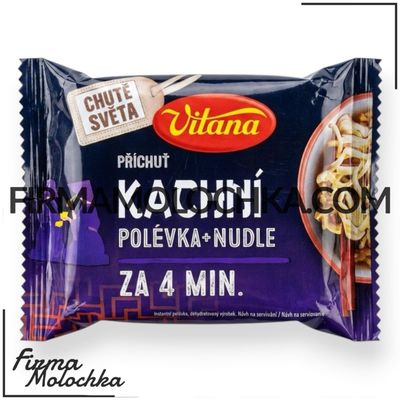 ТМ Vitana Локшина зі смаком КАЧКИ 65грам (20шт/ящ)