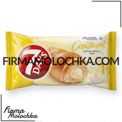 Круасан 7Days ДАБЛ зі смаком ІГРИСТОГО ВИНА 60грам (30шт/ящ)