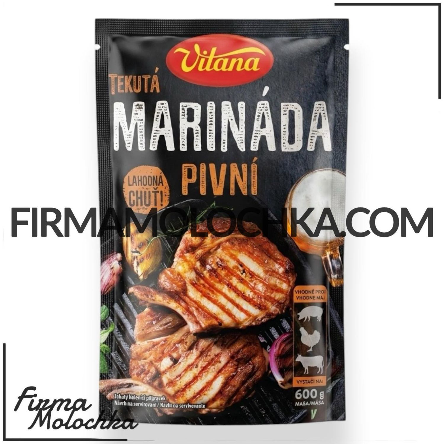 Маринад для м'яса ПИВНИЙ 80грам ТМ Vitana (18шт/ящ)