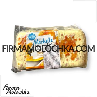 Вершковий сир MACHELLE з ТРОПІЧНИМИ ФРУКТАМИ 1,3кг ТМ ЛЕБО (3шт/ящ)