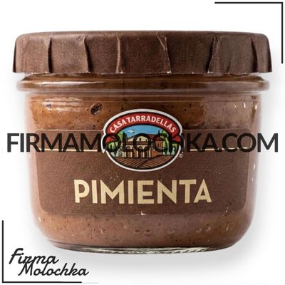 Паштет PIMENTA з перцем 125грам (КОРИЧНЕВИЙ) TM Casa Tarradellas (12шт/ящ)