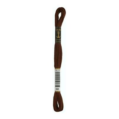 Anchor Stranded Cotton #00360 Anchor Stranded Cotton #00360