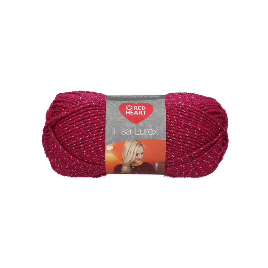 Red Heart Lisa Lurex #00007
