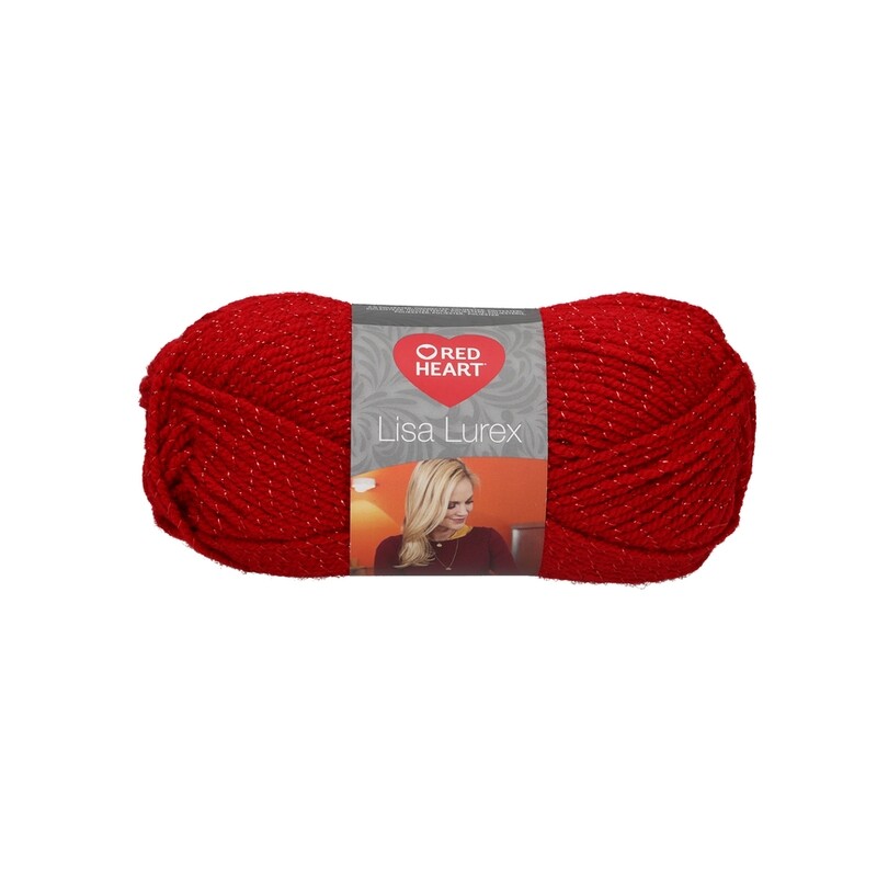 Red Heart Lisa Lurex #00008
