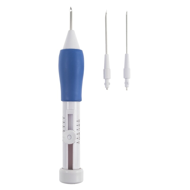 Punch Needle con punta intercambiabile (1,3mm, 1,6mm, 2,2mm)