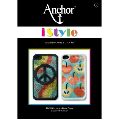 Anchor iStyle - iPhone 4 Custodie per Punto Croce