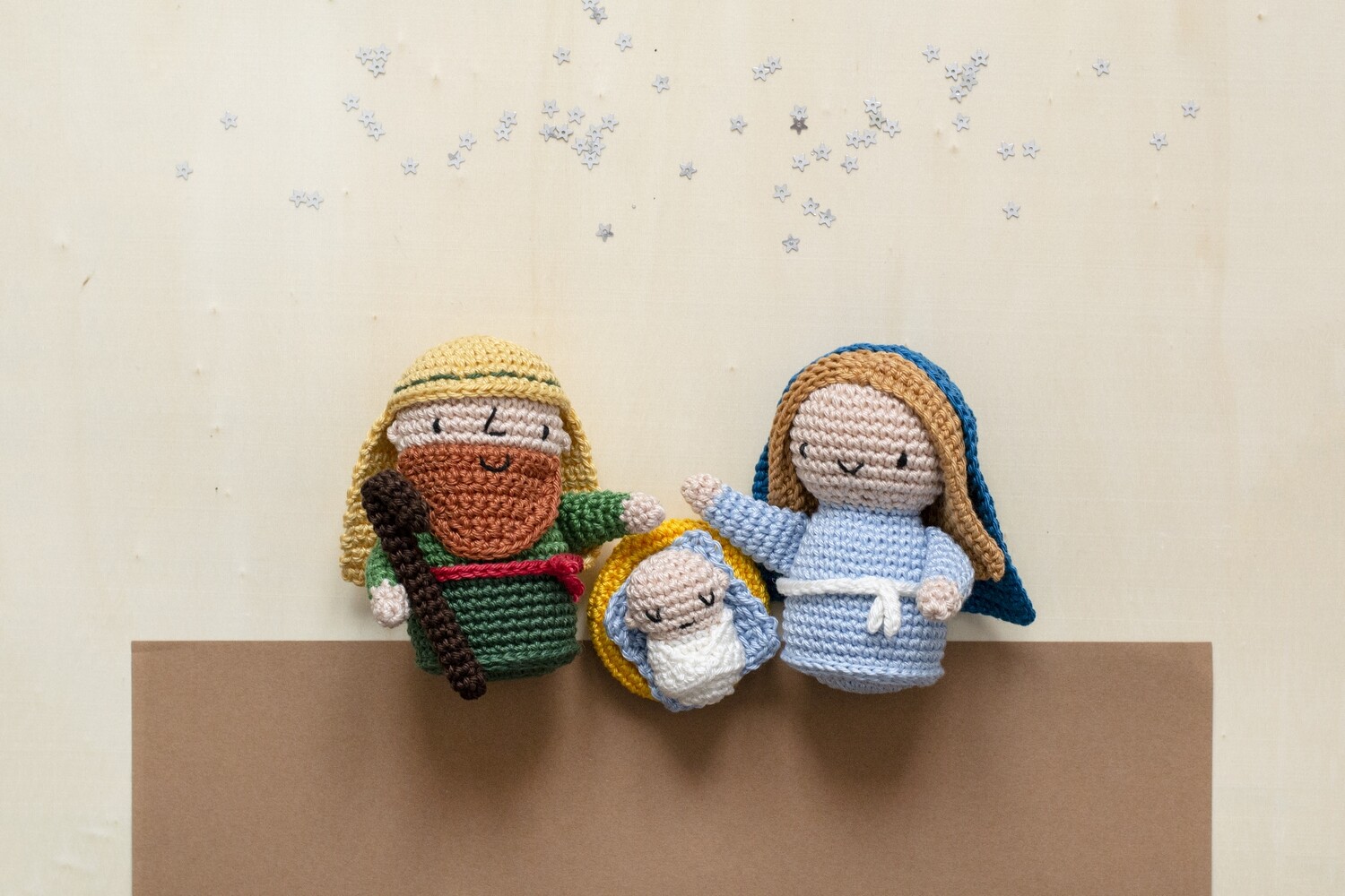 Anchor Creativa Nativity Holy Family Christmas Crochet Kit
