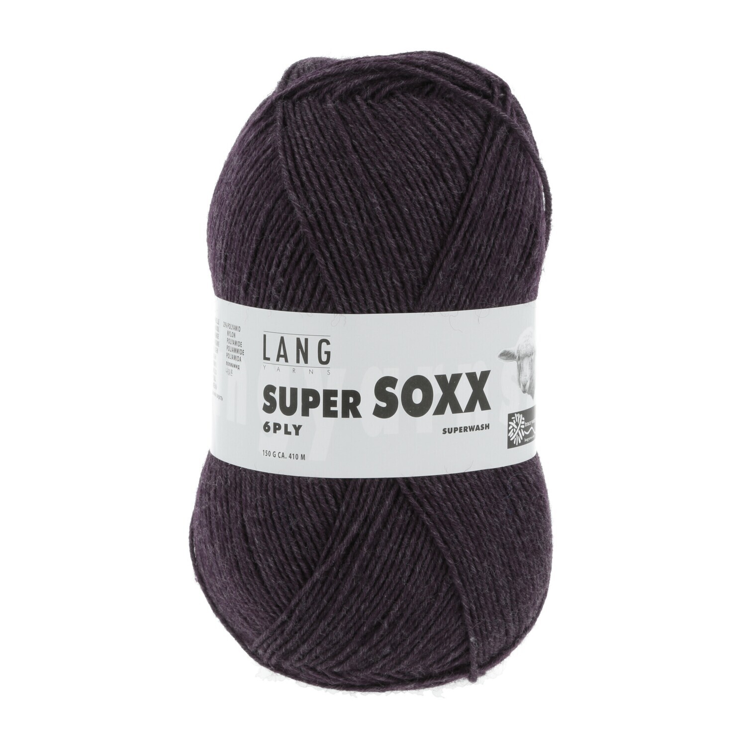 Lang Super Soxx 6 ply #0080