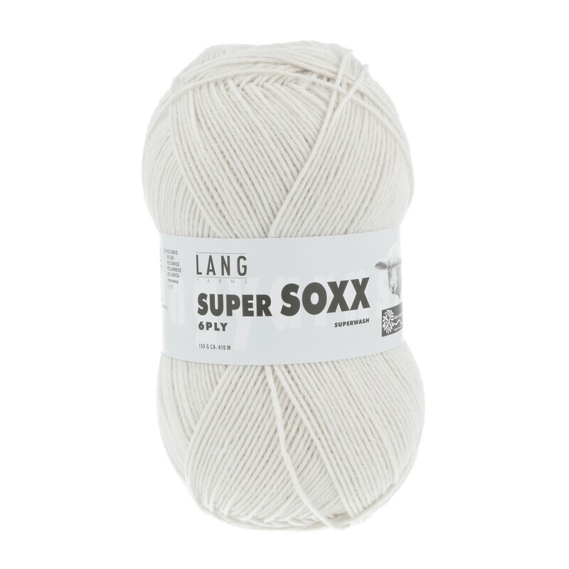 Lang Super Soxx 6 ply #0123