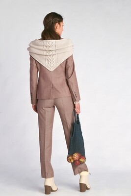 Triangular scarf LENI