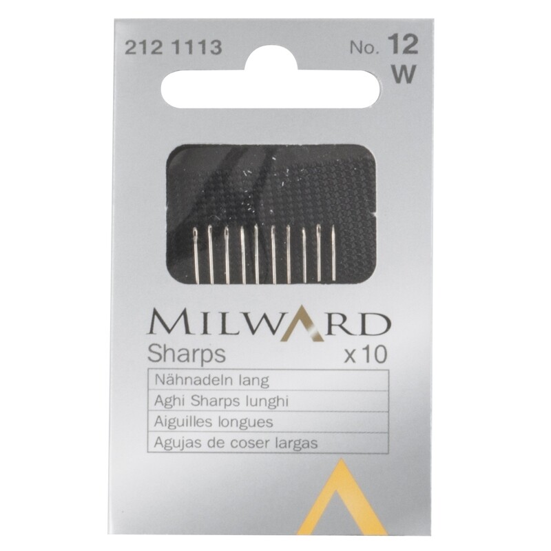 Aghi Sharp per cucire a mano n. 12