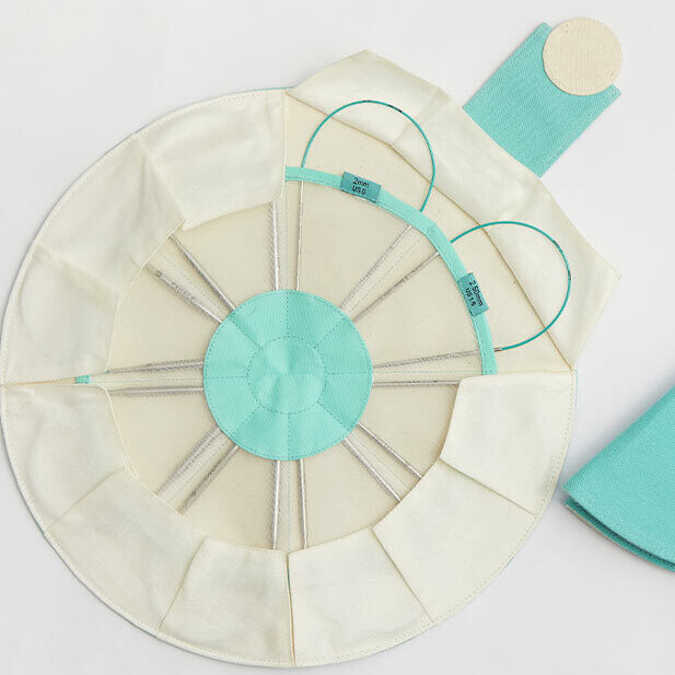 Set ferri circolari fissi Knitpro Mindful Explore  (8 paia)