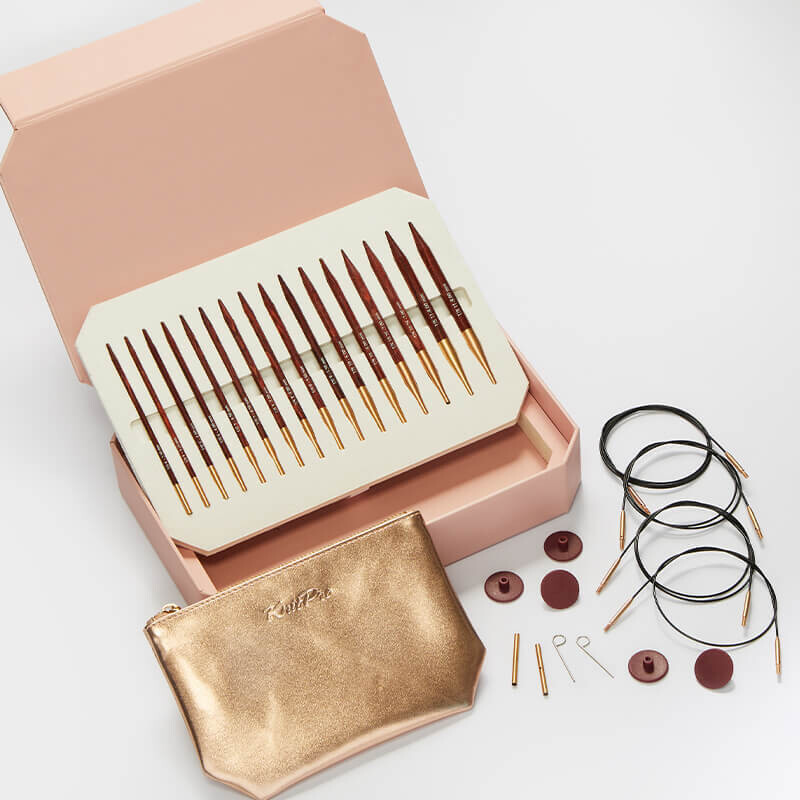 Set Symfonie Rose intercambiabili Deluxe Knitpro