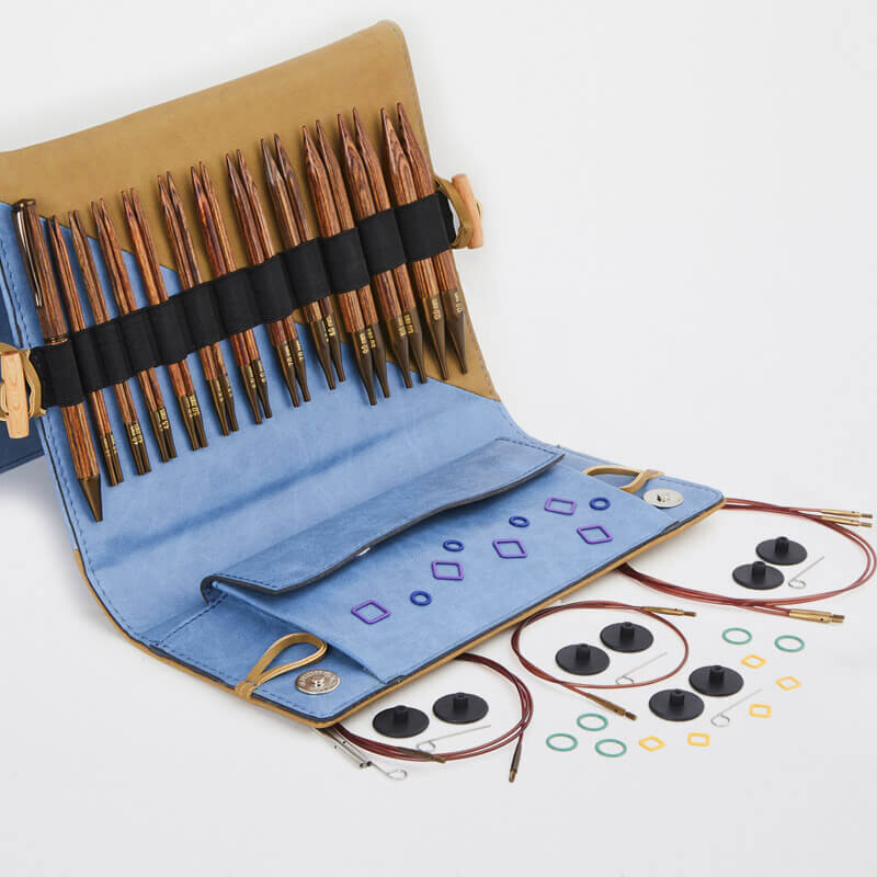 Set Ferri circolari intercambiabili GINGER Knitpro - Deluxe Set (Normal IC)