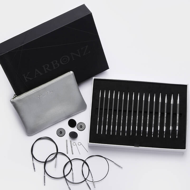 Set Ferri circolari intercambiabili KARBONZ Knitpro