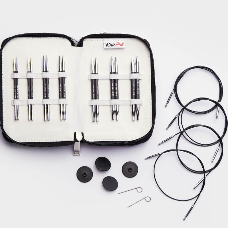 Set Ferri circolari intercambiabili KARBONZ Knitpro - Special