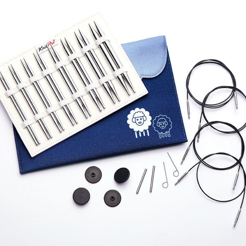 Set Ferri circolari intercambiabili NOVA METAL Knitpro - Deluxe