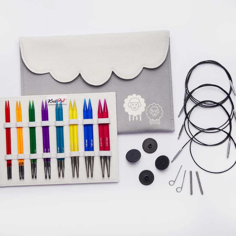 Set Ferri circolari intercambiabili TRENDZ Knitpro - Deluxe