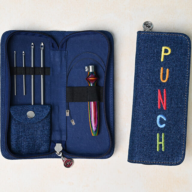 Set The Vibrant Punch Needle Knitpro