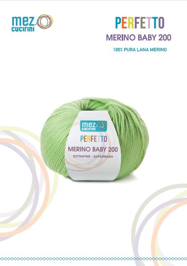 Cartella colori fisica Perfetto Merino Baby 200