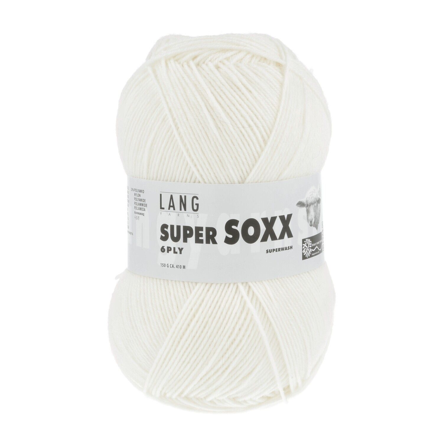 Lang Super Soxx 6 ply #0001
