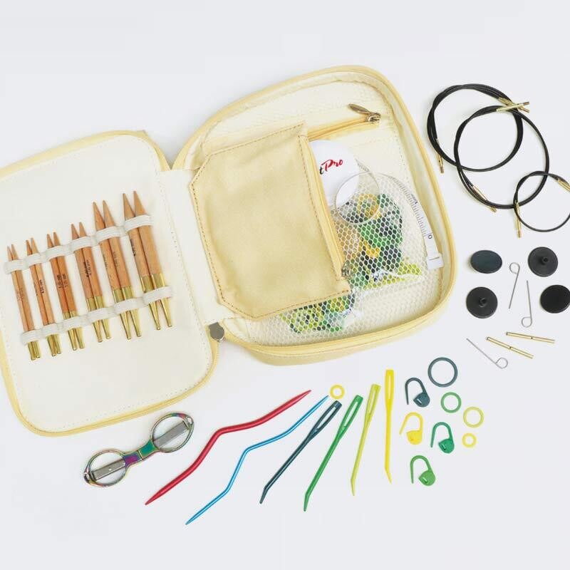 Set ferri intercambiabili Basic Knitpro in legno