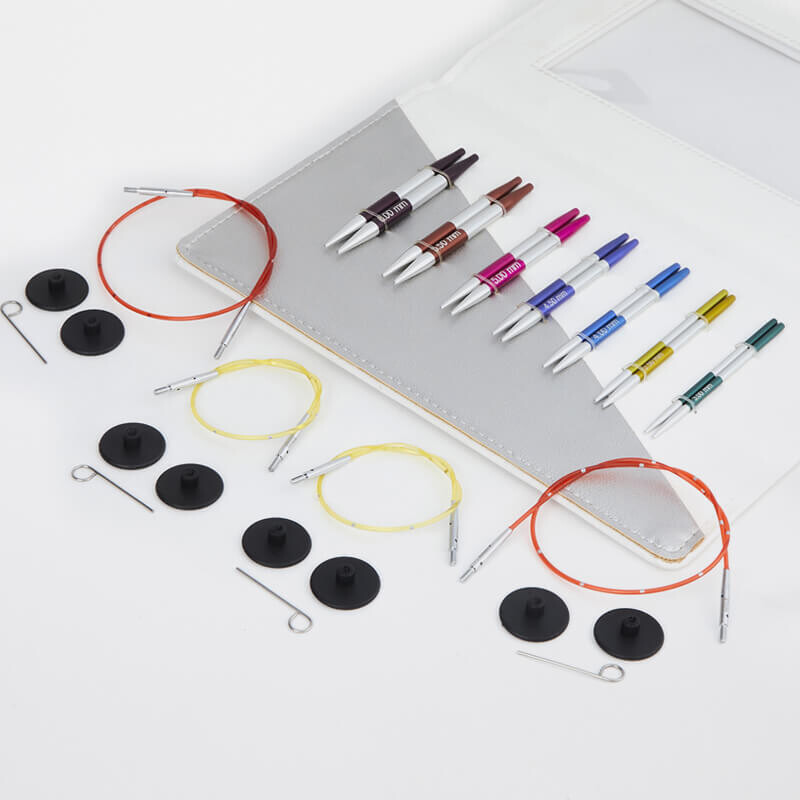 Set Ferri circolari intercambiabili SMART STIX Knitpro - Deluxe set Special 40cm