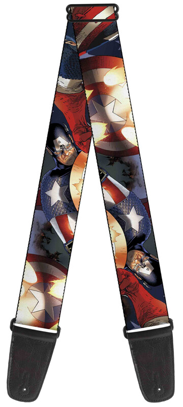 Buckle-Down America Guitar Strap BD-WCA010