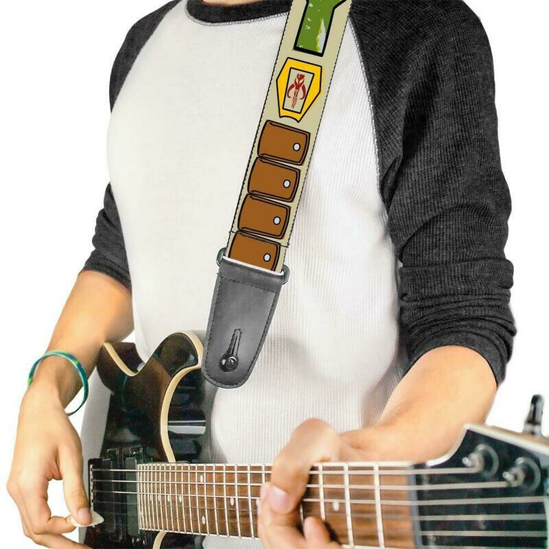 Buckle-Down Boba Fett Guitar Strap BD-WSW154