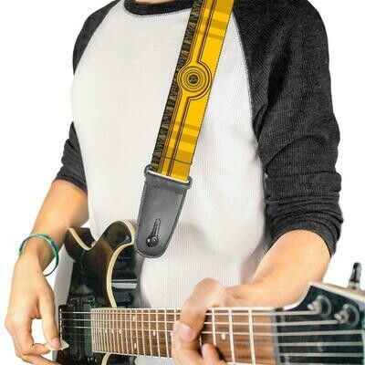 Buckle-Down C3PO Guitar Strap BD-WSW156