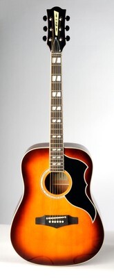 Eko Ranger 6 VR Honeyburst EQ Guitar - Spruce Top