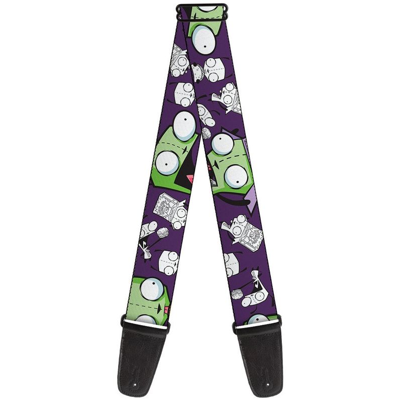 Buckle-Down Invader Zim Gir Poses Guitar Strap