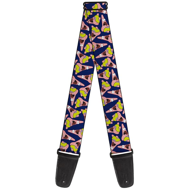 Buckle-Down Patrick Starfish Poses Guitar Strap