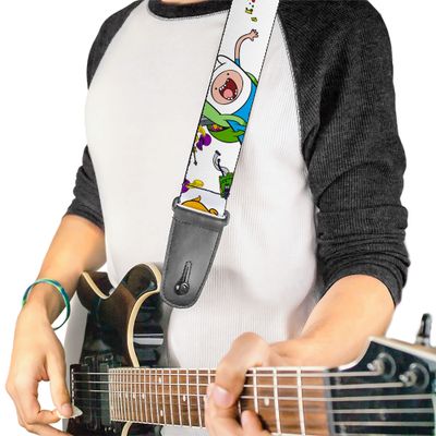 Buckle-Down Adventure Time Jake and Finn Guitar Strap