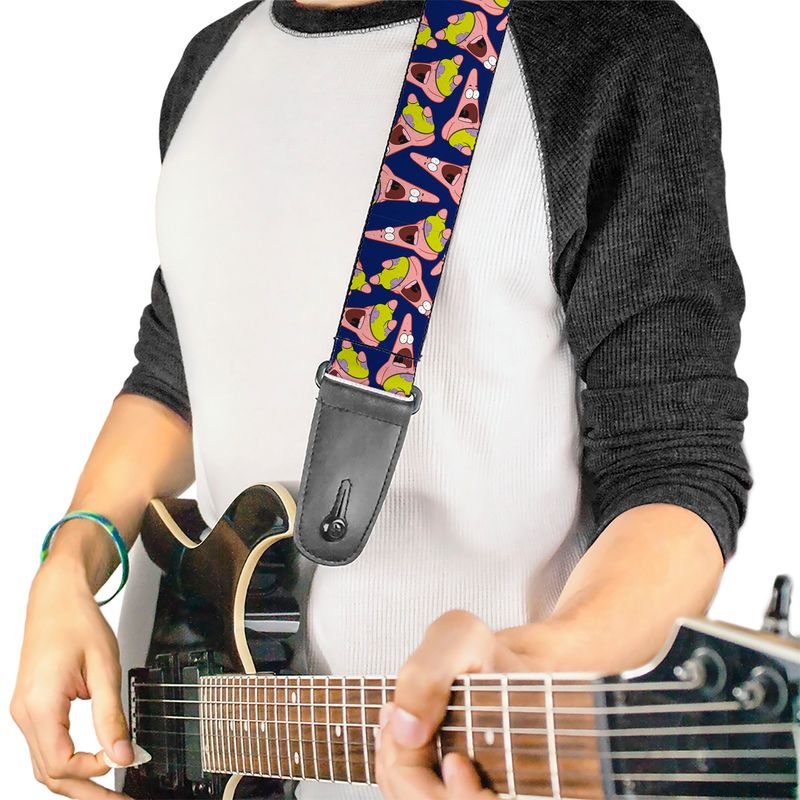 Buckle-Down Patrick Starfish Poses Guitar Strap