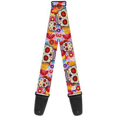 Buckle-Down Thaneeya McArdle Sugar Skull Starburst Guitar Strap