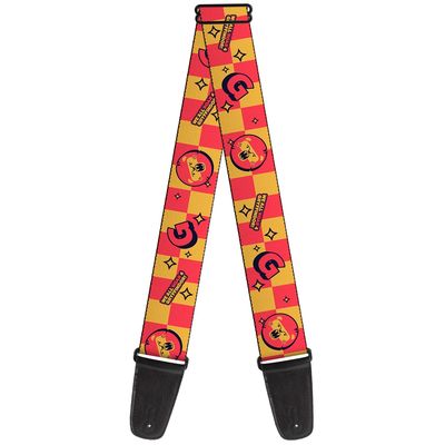 Buckle-Down Harry Potter Gryffindor Guitar stra