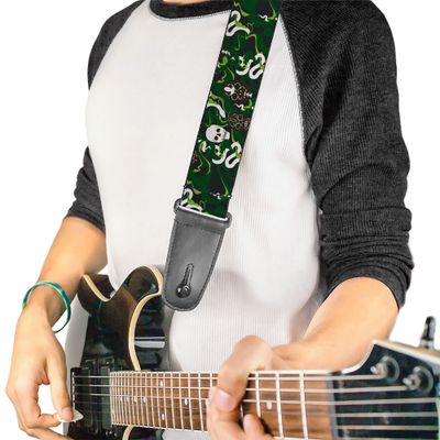 Buckle-Down Harry Potter Slytherin Guitar Strap