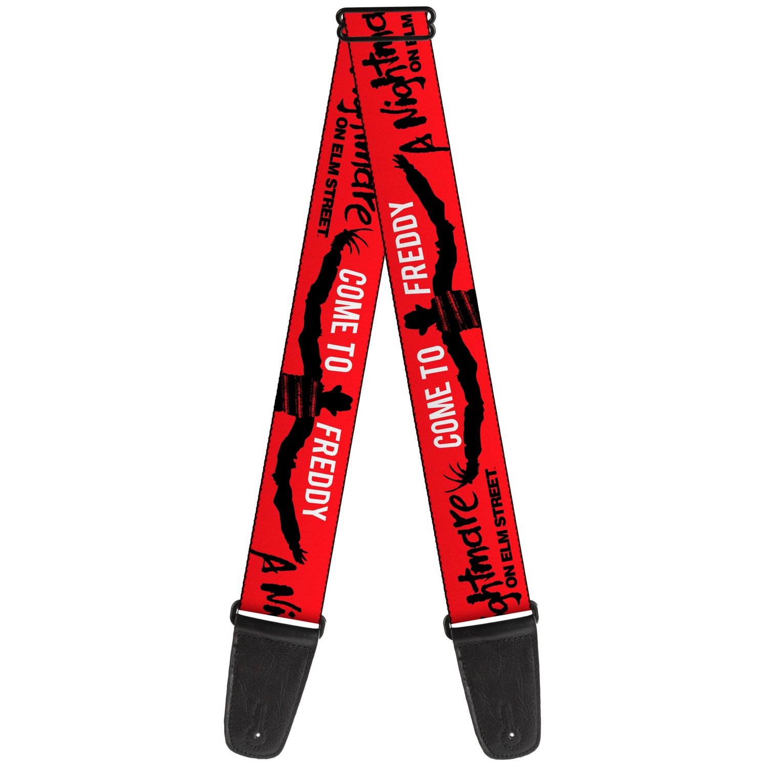 Buckle-Down Nightmare on Elm Street Come to Freddy Guitar Strap