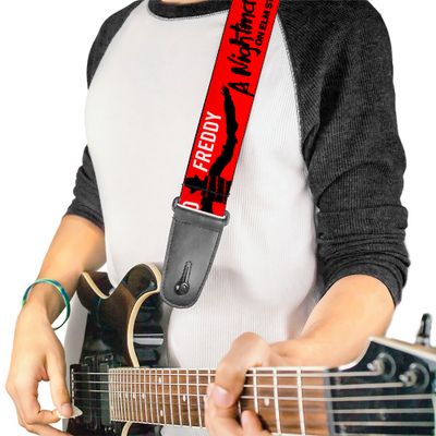 Buckle-Down Nightmare on Elm Street Come to Freddy Guitar Strap