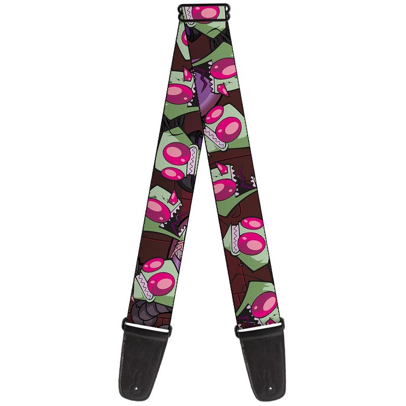 Buckle-Down Invader Zim Close Up Poses Guitar Strap 