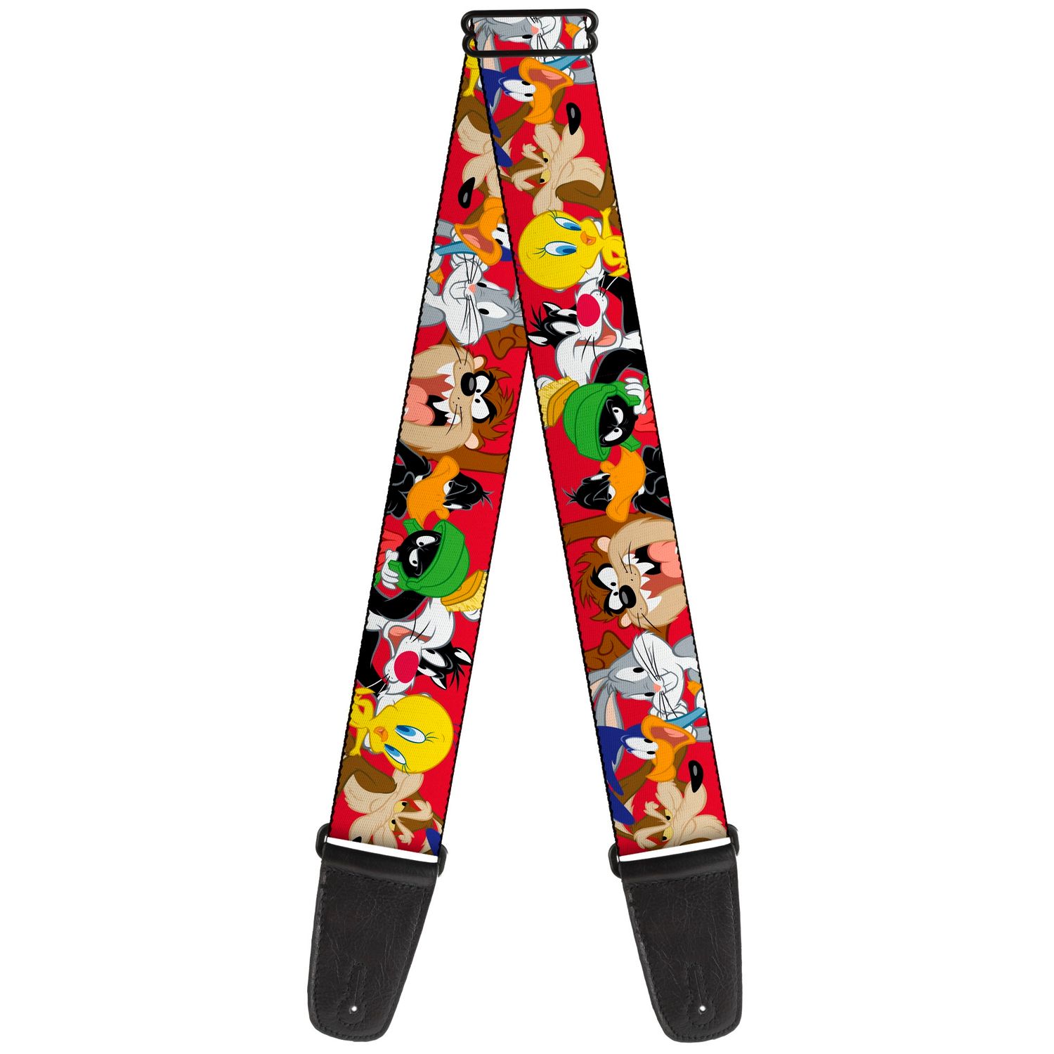 Buckle-Down Looney Tunes Character Face Guitar Strap
