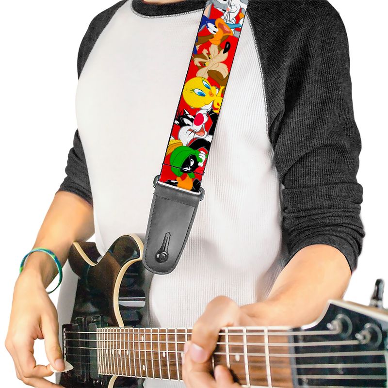 Buckle-Down Looney Tunes Character Face Guitar Strap