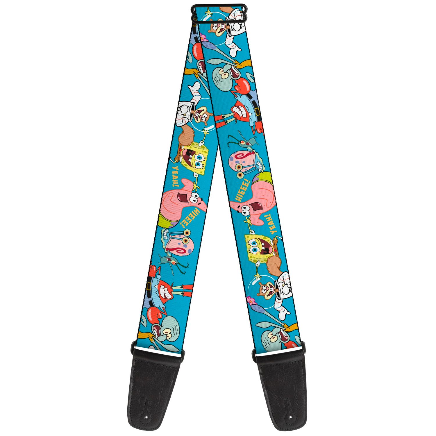 Buckle-Down Spongebob Squarepants and five friends Guitar Strap