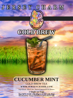 Cucumber Mint Cold Brew Tea