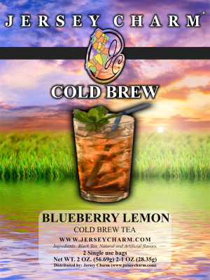 Blueberry Lemon Cold Brew Tea