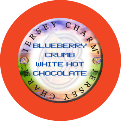 Blueberry Crumb White Hot Chocolate