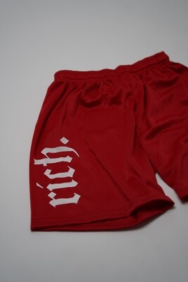RICH Athletic Shorts (Red)